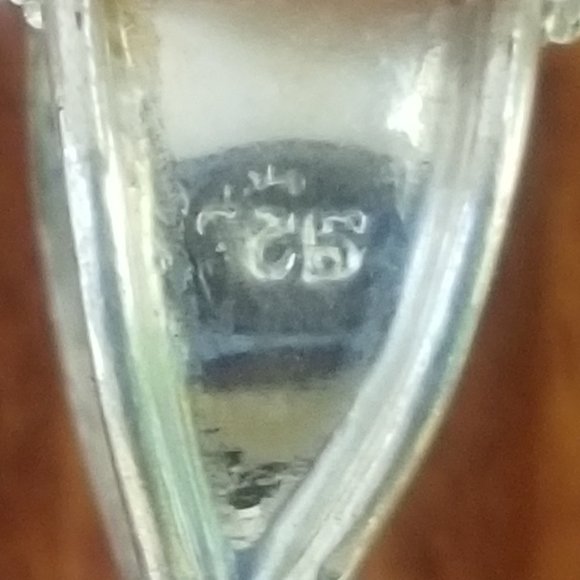 2 Stunning Baby Pink Crystal Pendants Mom and Daughter Set In 925. Silver - Picture 9 of 14